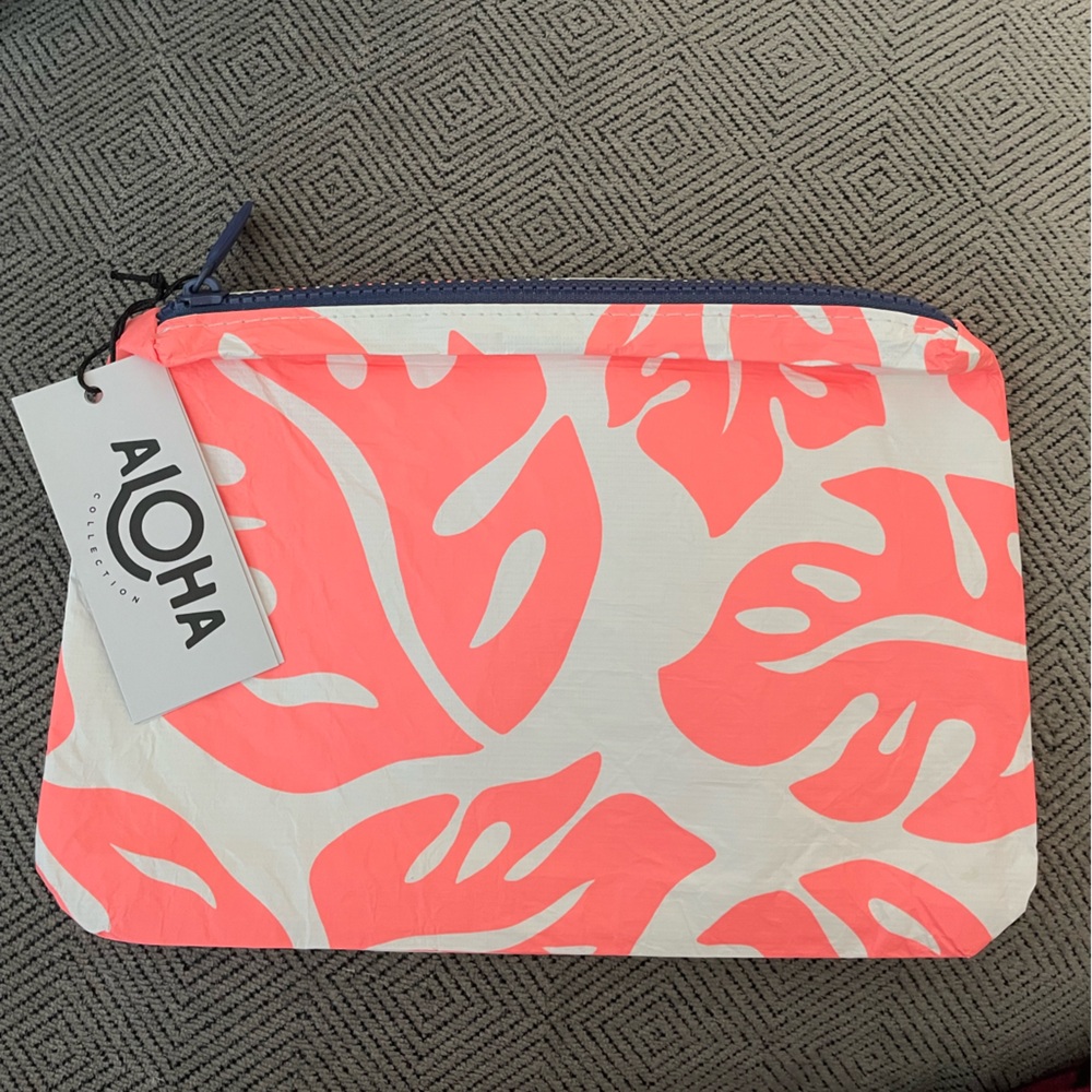 ALOHA Laule'a print small pouch
